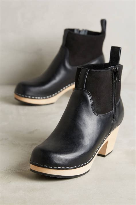 swedish clog boots